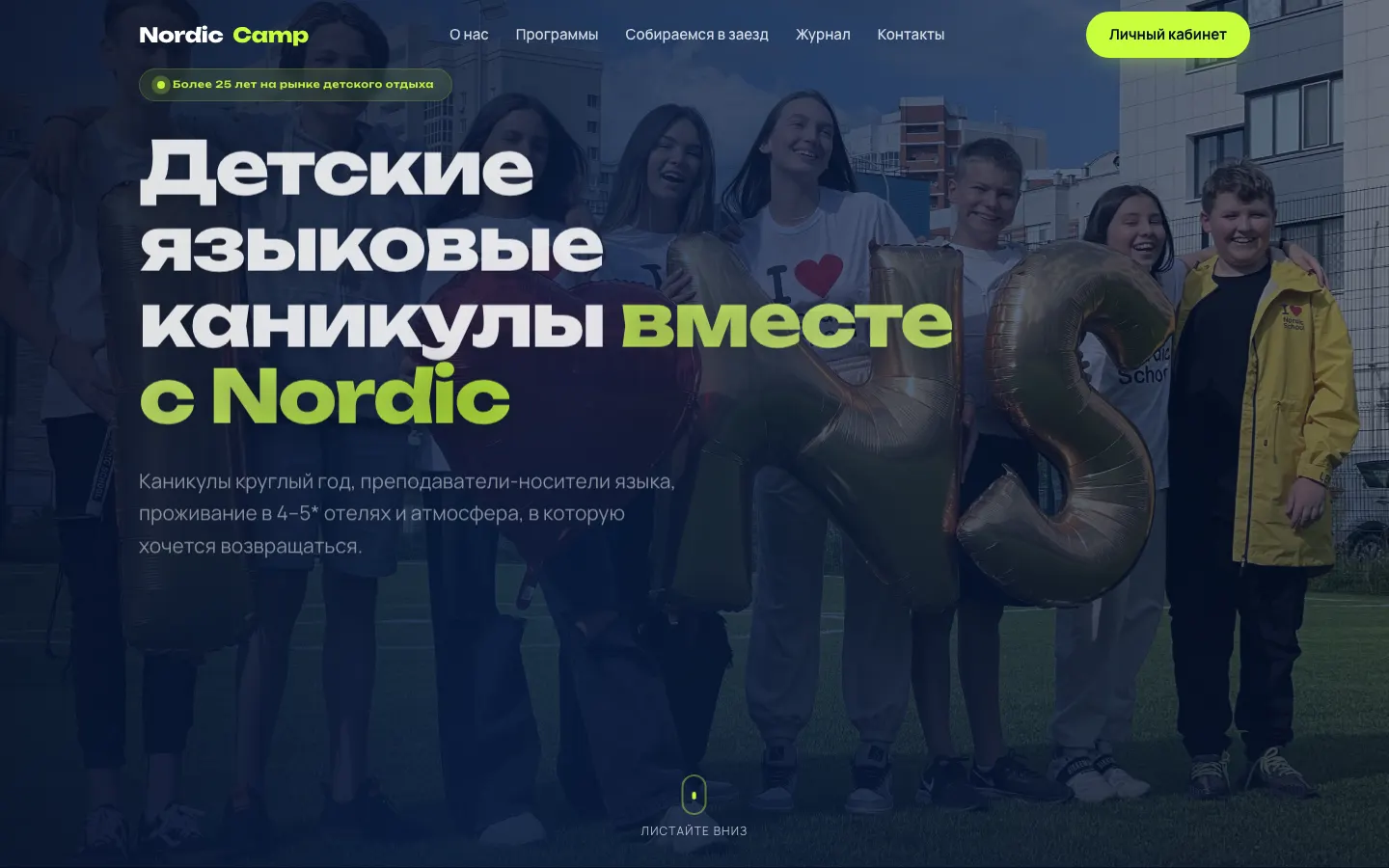 Nordic Camp — десктопная версия